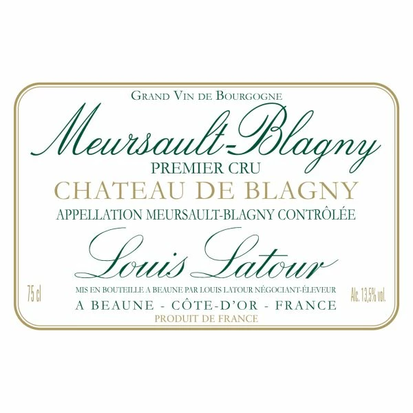 Louis Latour Meursault-Blagny Chateau De Blagny Premier Cru 2020 4 Louis Latour Meursault-Blagny Chateau De Blagny Premier Cru 2020 - Image 2