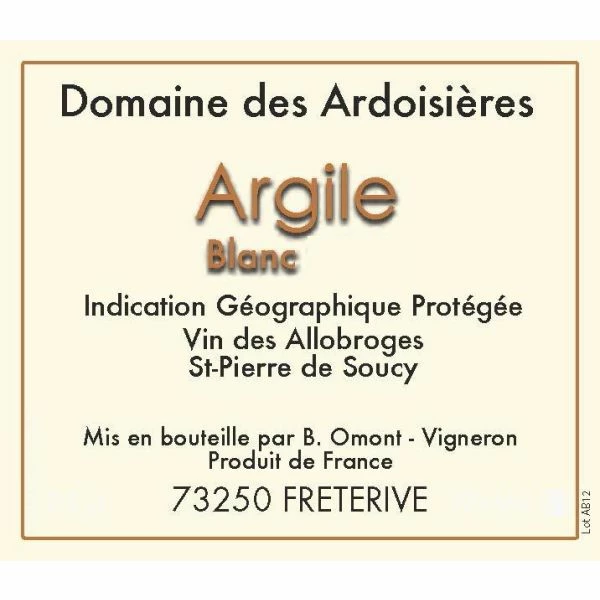 Domaine Des Ardoisieres Cuvee Argile Blanc 2021 4 Domaine Des Ardoisieres Cuvee Argile Blanc 2021 - Image 2