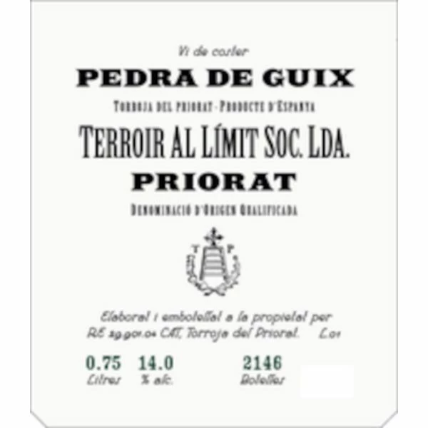 Terroir Al Limit Pedra De Guix 2019 4 Terroir Al Limit Pedra De Guix 2019 - Image 2
